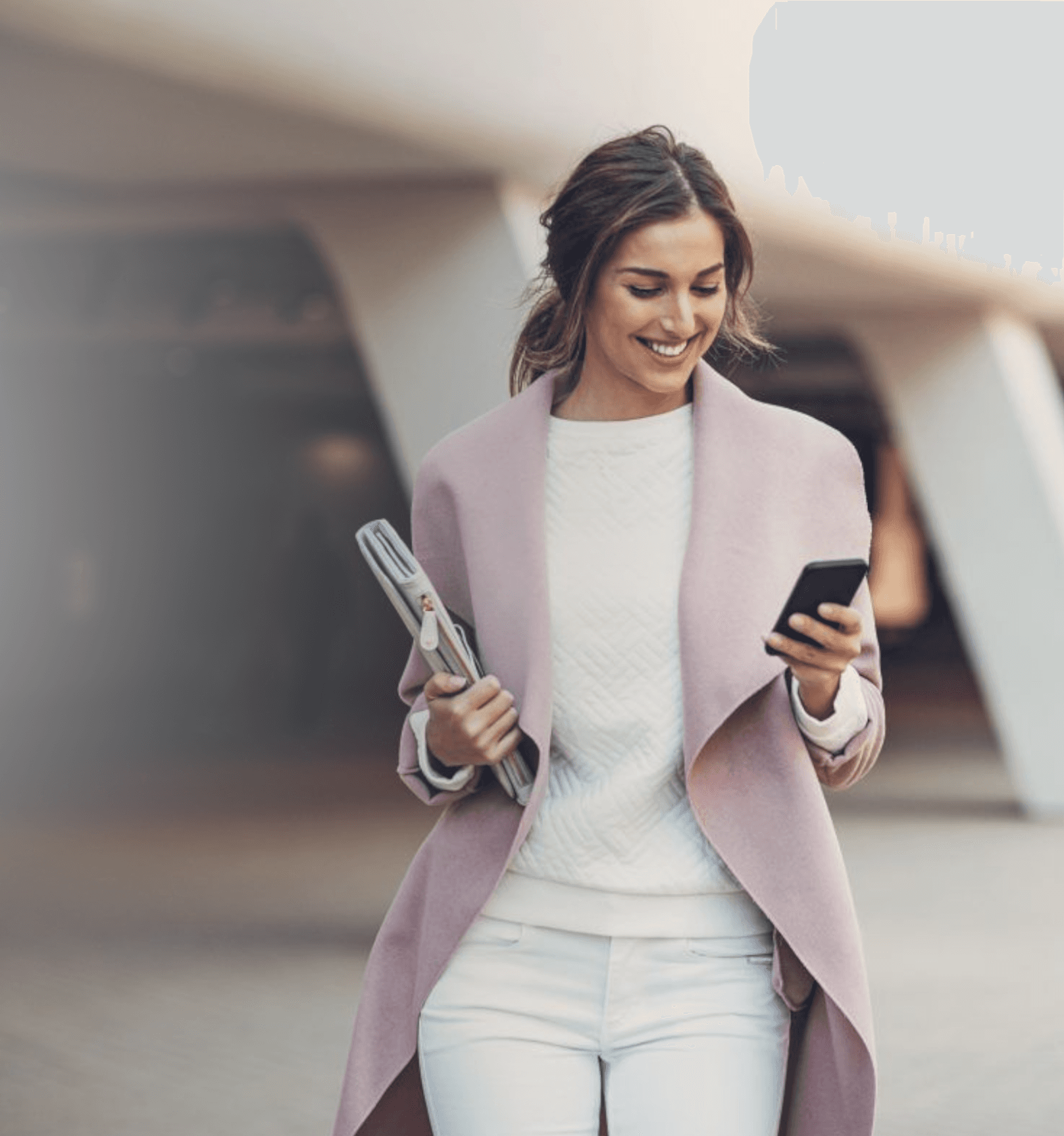 Uma profissional de sucesso da área da beleza